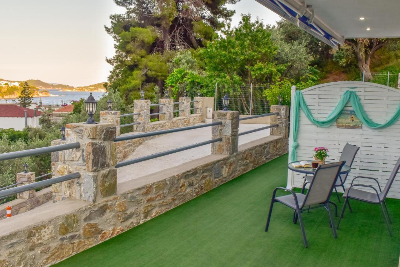 Ftelia Luxury Studio "Quattro" Megali Ammos  Buitenkant foto