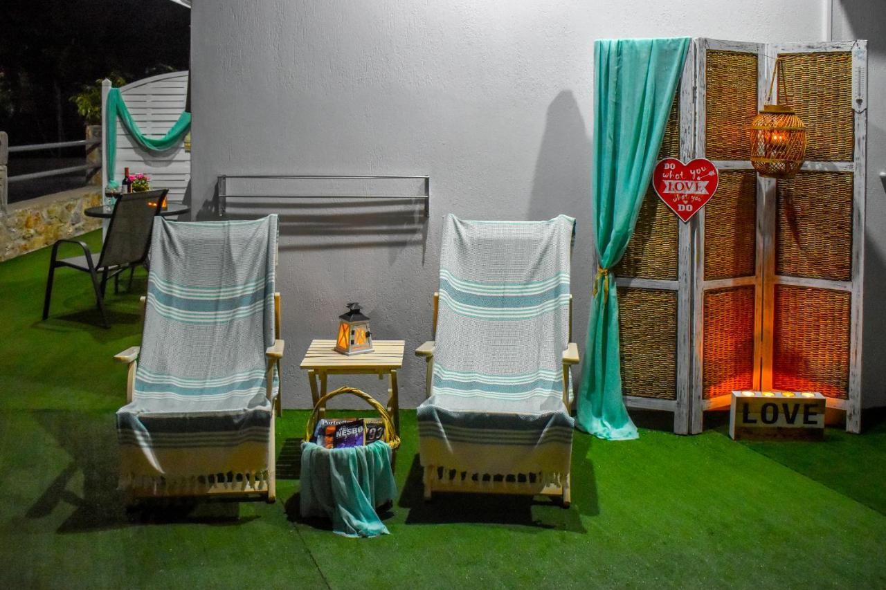 Ftelia Luxury Studio "Quattro" Megali Ammos  Buitenkant foto