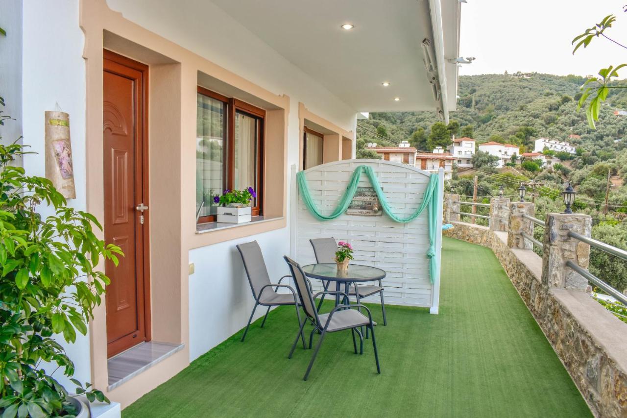 Ftelia Luxury Studio "Quattro" Megali Ammos  Buitenkant foto