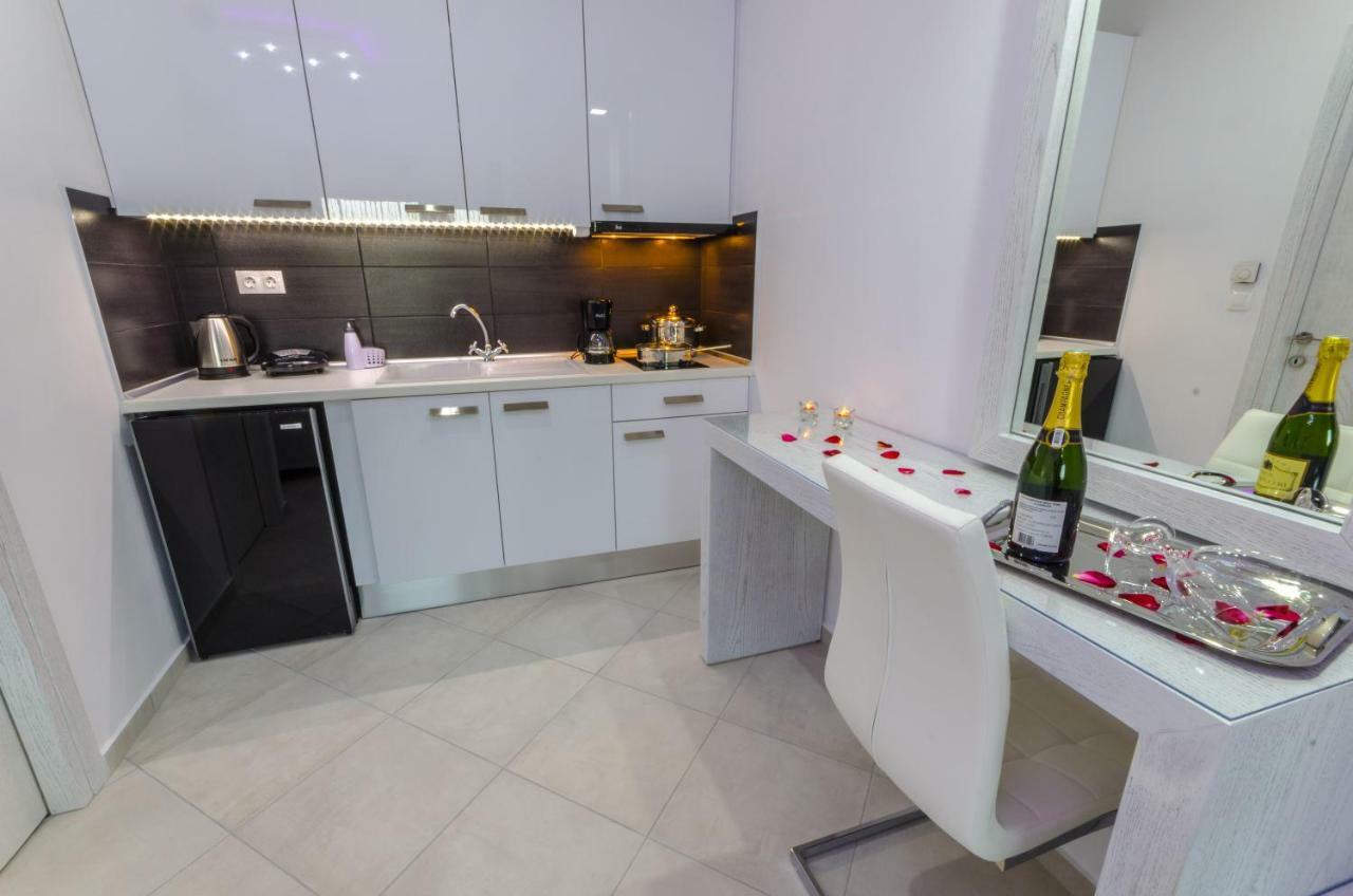 Ftelia Luxury Studio "Quattro" Megali Ammos  Buitenkant foto